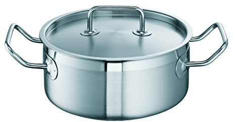 Schulte-Ufer 6404-20 i Bratentopf Profi-Line i, 20 cm, 2,5 l, Silber
