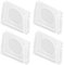 Cabilock 4 Stück Knopfschutz Austauschbare Button- Abdeckung. Tastenw?chter Drücken Schalttastenabdeckung Pc Power Button Cover Knopfabdeckung Baby Startseite Kind Steckdose Plastik