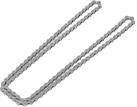 RiToEasysports Fahrradkette, 9-Fach Fahrradkette Silber Manganstahl für Mountain Rennrad Ketten Teil