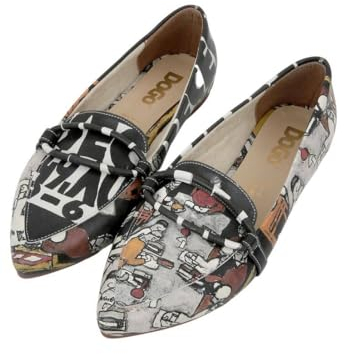 DOGO Damen Fave C Sneaker, Mehrfarbig, 39 EU