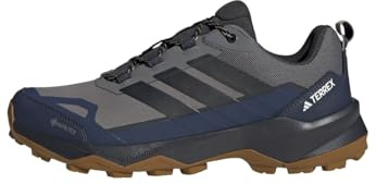 Adidas Uomo Terrex Skychaser AX5 Gore-Tex Hiking Shoes, Grey Four/Carbon/Shadow Navy, 40 2/3 EU