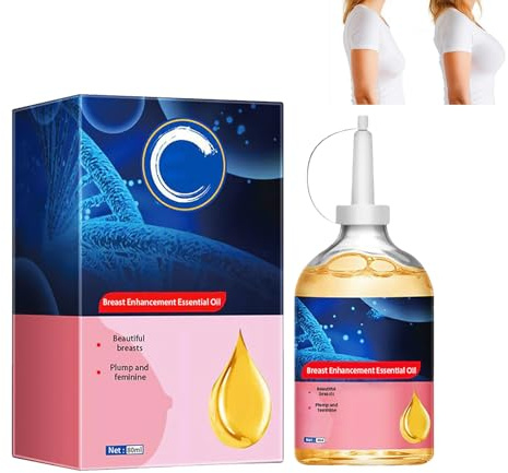 Olio di Bellezza al Seno,Olio di Massaggio per la Cura del Seno,per la Pelle Rassodante Migliora l'Elasticità Olio per il Petto Modellante,Naturale e Professionale,per le Donne
