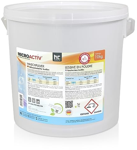 1 x 10 kg Waschpulver - im 10 kg Eimer