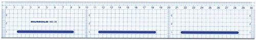 RUMOLD 665/30 Schneidelineal 30 cm