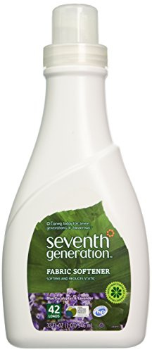 Seventh Generation Fabric Softener, Blue Eucalyptus and Lavender, 32 Fluid Ounce (Pack of 2) Packaging May Vary