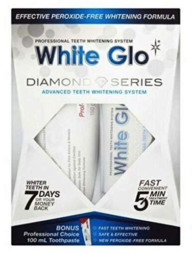 Teeth Whitening Systems White Glo White Glo Diamond Series Bleaching Set Gel & Paste 50ml + 100ml / Zahnweiß-Systeme White Glo White Glo Diamond Serie Bleichset Gel & Paste 50ml + 100ml Australia