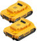 DEWALT Battery Starter Kit DCB183D2-XJ 18 Volt / 2 Pieces 2 Ah Batteries
