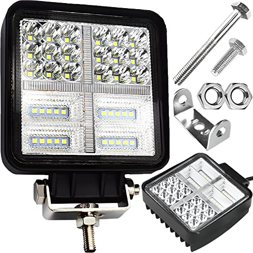 Retoo Arbeitsscheinwerfer LED 170W, 12V, 6700 Lumen, IP67 Wasserdicht Offroad Zusatzscheinwerfer, Rückfahrscheinwerfer für Trecker Bagger SUV, UTV, ATV Nahfeldausleuchtung, Arbeitslicht