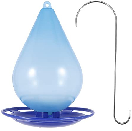 Asuinxurr Abreuvoir automatique goutte d'eau goutte d'eau simple à suspendre avec crochet