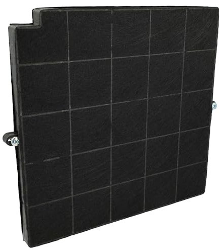 vhbw Filtre à charbon actif compatible avec Arthur Martin F53 RLN 4V, F53 S4, F53 S4 60 875266 LUGO hotte aspirante - 26,5 x 25,8 x 1,8 cm