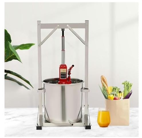 JIURUOZ Torchietto, ​Torchio per Frutta​ Pressa per Bacche Aiuto for pressatura in Acciaio Inossidabile for la Produzione di succhi di Vino/Carote/Arance/Bacche/Verdure
