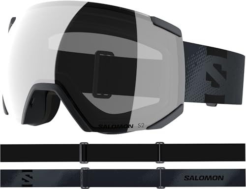 Salomon RADIUM ML Goggles, Unisex Anti-Fog Ski Goggles For Snowboarding and Mountain Adventures