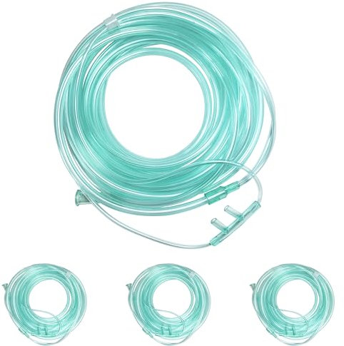 Extra Long 5M Nasal Oxygen Cannula (3-Pack) - High Flow Oxygen Tubing with Kink-Resistant Design