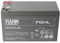 12FGHL28 Blei Akku 12 Volt 7200mAh mit Faston 6,3mm Kontakten