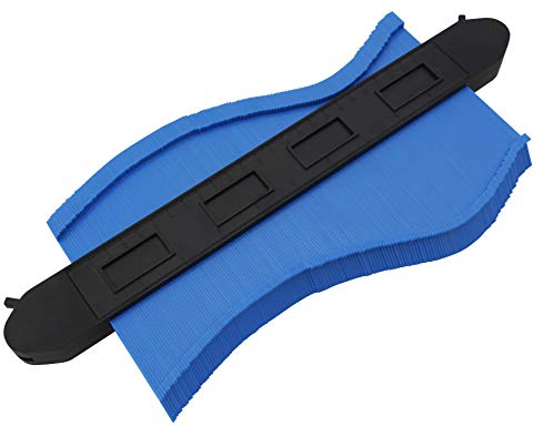 MC POWER - Calibro a profilo duplicatore | 275 x 130 mm, leva a morsetto | Trasferimento della forma di contorni e sfumature: ideale per laminato, parquet, piastrelle