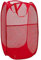 Cesto Rete Portagiochi Biancheria Pieghevole Leggero Pratico Resistente Rete Traspirante Borsa Organizer Giocattoli Panni Pratico Efficente