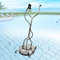Hochdruckreiniger Flächenreiniger 6.6GPM Terrassenreiniger mit Rollen Flächen- Bodenreiniger Edelstahl Bodenreiniger 4000PSI