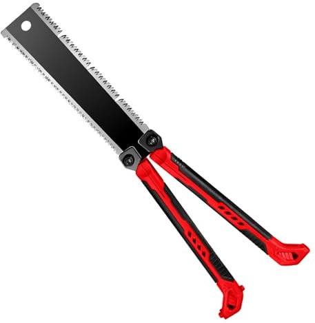 Segatura pieghevole in acciaio tascabile da giardino a doppia faccia sega a denti giapponese taglio a filo taglio taglio sega per la lavorazione del legno Avventure