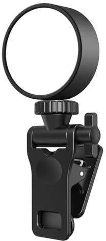 Luz de teléfono | Luz de llenado de teléfono de 3.3 pulgadas | Clip de luces selfie | Soporte móvil ABS portátil con conector de 1/4 o fría para teléfonos, flashes, perfecto para selfies