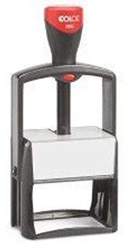 COLOP 2311862102 Classic Line 2800 für maximal 10 Zeilen, Taschenstempel, Selbstfärber ohne Stempelplatte, 49 x 68 mm