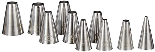 Decora 0263484 Set 10 Cornetti Lisci