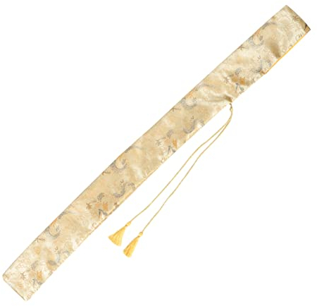 Japanische -Schwerttasche aus Seide, Wakizashi und chinesisches Taischwert, Tragetasche