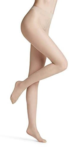 FALKE Pure Matt 20 DEN W Ti trasparenti velati tinta unita 1 pezzo, Collant Donna, Effetto pelle Crystal 4409, M