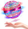 Fly Spinner, Boule Volante Lumineuse, Cadeau Noel Jouet Jouets pour Enfants à Partir avec Lumière LED, Hover Ball commandé à la Main, Flying Orb Mini Drone pour Jeux Intérieurs et Extérieurs(Rose)