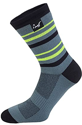 OTTERSHELL Waterproof Athletic Socks, Unisex Performance Socks for Hiking, Cycling, Fishing, Multiple Styles (UK, Numeric, 6, 8, Regular, Regular, Aqua - Y)