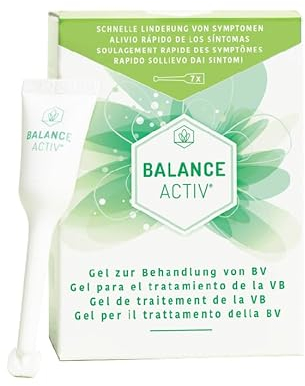Balance Activ Gel, hilft dabei, BV (bakterielle Vaginose) zu bekämpfen, balanciert Ihren pH-Wert und stellt die Natürliche Balance Ihres Körpers wieder her, 1 Packung