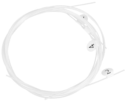 OFFSCH 4 Sätze Saiten Ukulelensaiten Draht Musikinstrumententeile Ukulelenzubehör Ukulelendraht Instrumentenzubehör Instrumententeile Zubehör Musikdraht