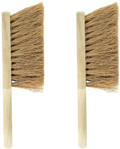 Silverline 277870 Balayette à Poils Souples en Coco 279 mm (Lot de 2)