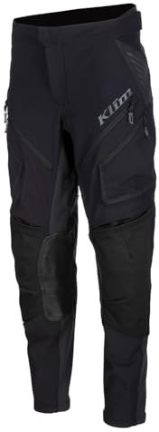 KLIM Sedona Adventure - Pantalones de motocicleta para mujer, Negro (Stealth Black), 10 US