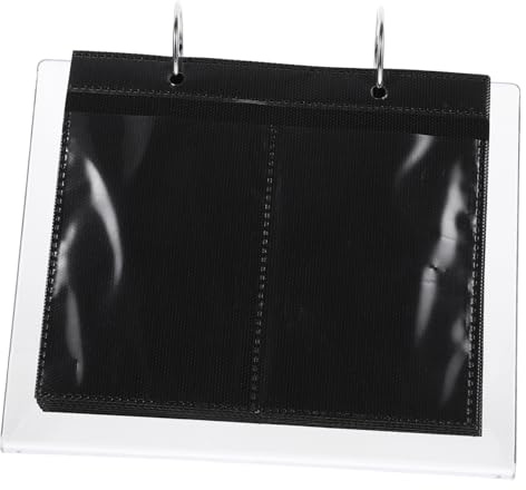 CALLARON Présentoir à Autocollants Pour Ongles Album De Rangement Vide Pour Décalcomanies Pour Ongles Organisateur De Support Pour Stickers De Nail Art