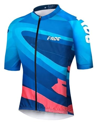 UGLY FROG Ropa de Bicicleta Ciclismo Camisetas de Manga Corta para Hombre Camiseta de MTB Respirable Secado rápido