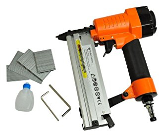 Montloxs Kombi Tacker Druckluft, Drucklufttacker, Druckluftnagler, Handtacker Set, Leistungsstarker Tackerpistole, Druckluft-Tacker, 2in1