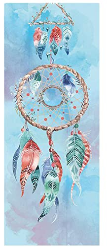 Toalla Antideslizante para Yoga, Absorbente del Sudor, Secado rápido, para Pilates, Yoga, Picnic al Aire Libre (185 x 64 cm)