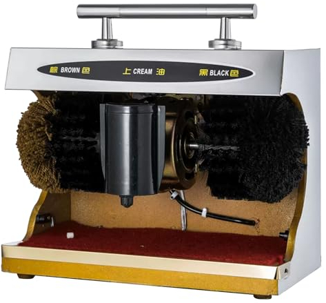 Miuxe Lucidascarpe, Lucidascarpe Automatico, Induzione Automatica, Elettrico, Titanio, Hotel Common 220V Portatile