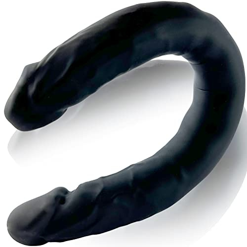 Doppeldildo Flexibler Dildo 30cm und ⌀3,cm Realistische dildos Sexspielzeug lesben paare Long dildo Doppeldilos für paare weich Dildos für frauen-männer weich Sexspielzeug für frauen solo FOPS D15-3