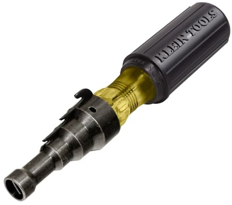 Klein Tools 85191 Screwdriver / Conduit Reamer, Made in USA, Reaming Screwdriver for 1/2, 3/4 and 1-Inch Thin-Wall Conduit