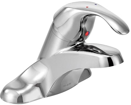 Moen 8430 Commercial M-Bition 4-Inch Centerset Lavatory Faucet 1.5 gpm, Chrome