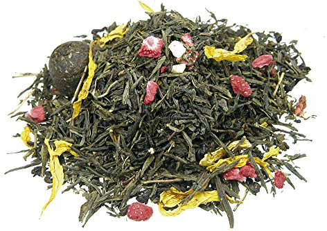 Grönt te aromatiserar de åtta skatterna av Shaolin 500 g grönt te i påsen lös