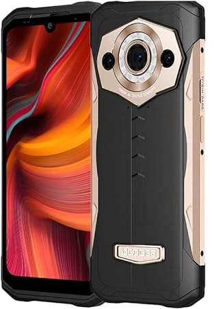 DOOGEE S99 Rugged Smartphone, Helio P90 8GB+128GB, Fotocamera Tripla 108MP(Visione Notturna IR 64MP), Android 12 Cellulare Robusto IP68 IP69K, 6,3 FHD+, Batteria 6000mAh Ricarica Wireless NFC Oro