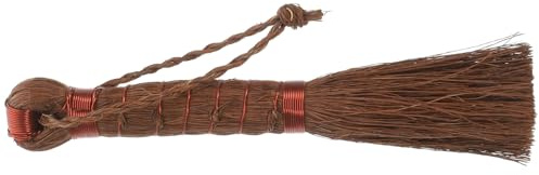 TOGEVAL Cepillo para Bonsáis Multifunción de Fibra de Palma para Jardinería, Limpieza Eficaz de Raíces y Plantas, Herramienta Manual Resistente para Jardín y Patio