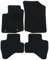 TN Profimatten Autoteppich fr Citroen C1 ab 2014 - Hochwertiger Velours, Schwarz