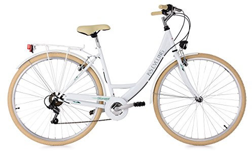 KS Cycling Damenfahrrad 28'' Toscana weiß RH 48 cm