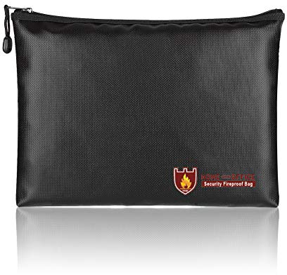 TsunNee Feuerfest Dokumententasche, Wasserdicht Dokumententasche, Lipo Sicher Tasche, Feuer Sicherheit Tasche