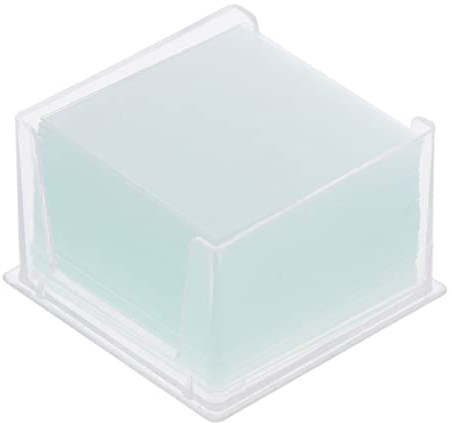 Kit di accessori per microscopio Slitta da 100 pezzi trasparenti quadrati quadrati custodie for custodia for il microscopio Vetrini per microscopio (Color : 24x24)