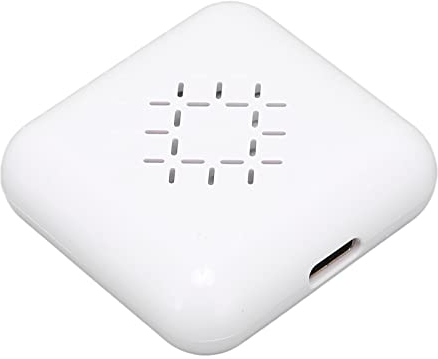 Wireless Carplay Adapter, Automatic Connection Plug Play Wireless Carplay Dongle, USB OTa Support Multi Function Wireless Carplay Box for Cars(White)