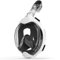 G2RISE® Schnorchelmaske Kinder, tauchermaske vollgesichtsmaske, CO2-sichere, Anti-Beschlag und Trockenoberteil Schnorchel Vollmaske (Schwarz Weiß)